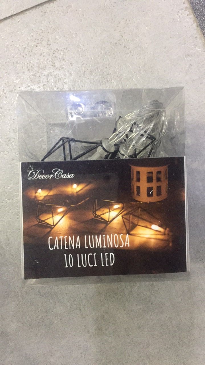 Catena Luminosa 10 Luci Led-ZM-LTG335